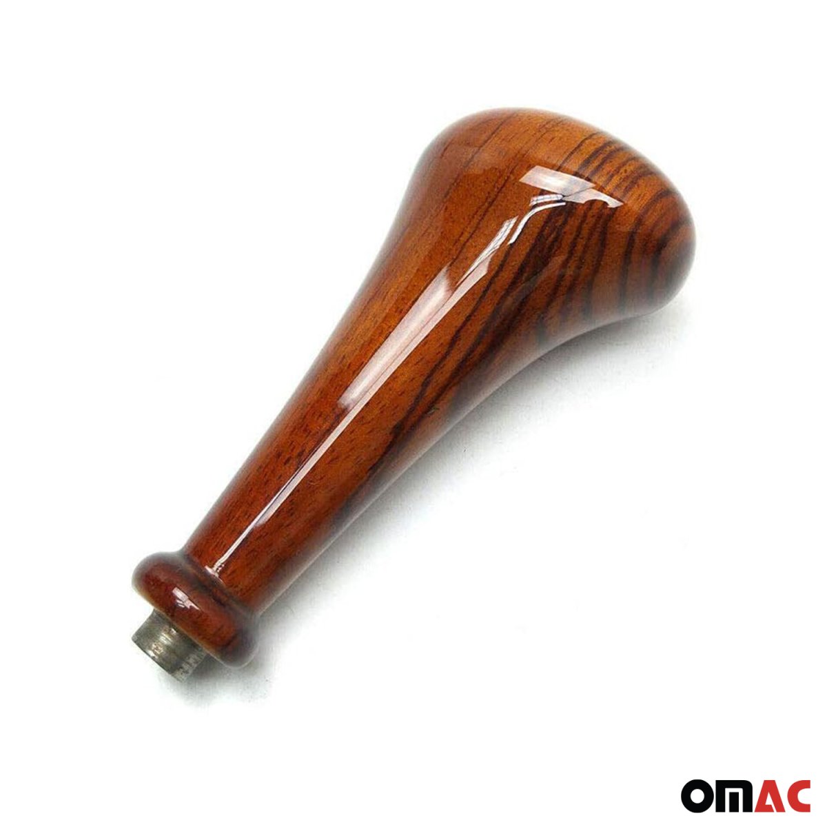 Mercedes E Class W124 Gear Shift Knob - Omac - Zebrano-Mechanic - '88-'94